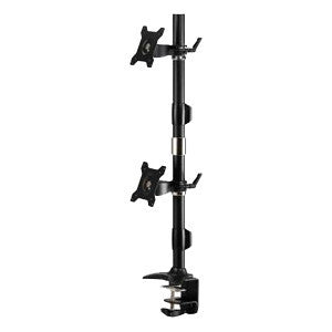 Dual Vertical Monitor Mount Clamp-24″ - AMR2CV