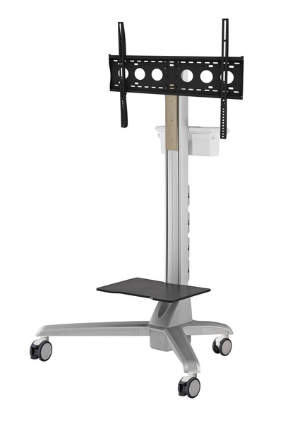 Mobile Media Conference Computer/TV Display Cart With Motorized Lift - AMRM6E1