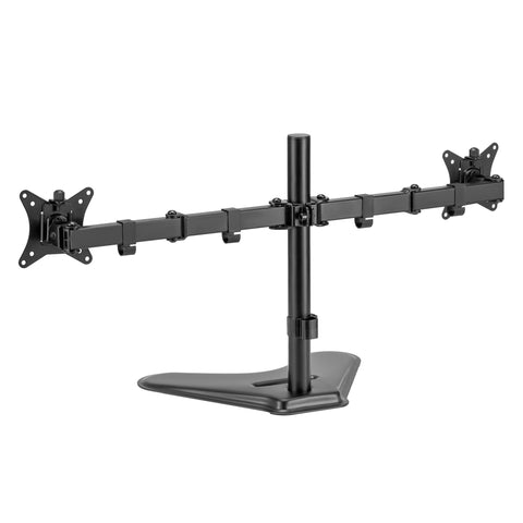 Dual Articulating Monitor Desk Mount Supports 17” - 32" Monitors 2EZSTAND