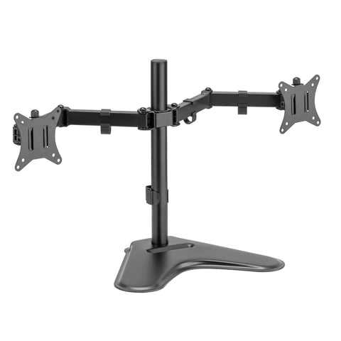 Dual Articulating Monitor Desk Mount Supports 17” - 32" Monitors 2EZSTAND