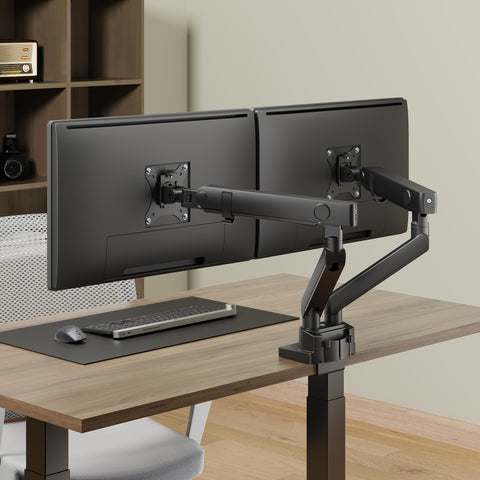 Dual Monitor Mount With Dual Articulating Arms - HYDRA2B by Amer Mounts