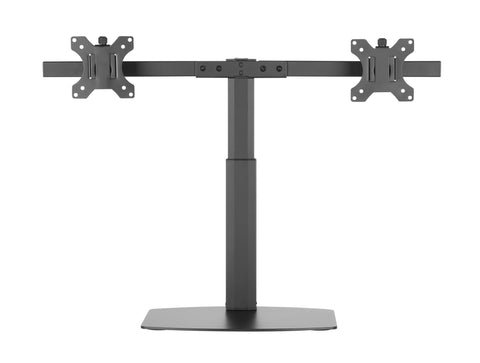 Dual Screen Pneumatic Vertical Lift Monitor Stand Supports 7″-27″ Monitors 2EZH