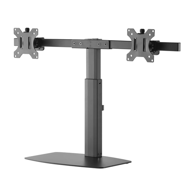 Dual Screen Pneumatic Vertical Lift Monitor Stand Supports 7″-27″ Monitors 2EZH