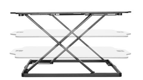 Amer Mounts  EZUP SURFACE (3222) | Ultra Slim Height Adjustable Standing Desk | 32" wide