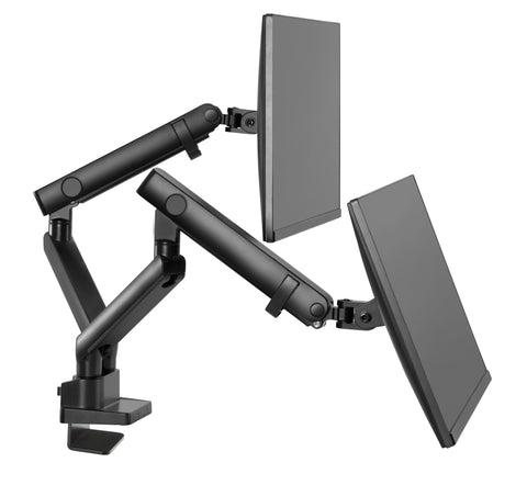 Dual Monitor Mount With Dual Articulating Arms - HYDRA2B by Amer Mounts