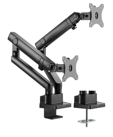 Dual Monitor Mount With Dual Articulating Arms - HYDRA2B by Amer Mounts